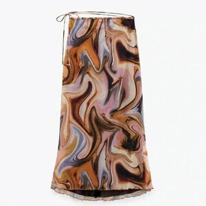 Zara colourful skirt
